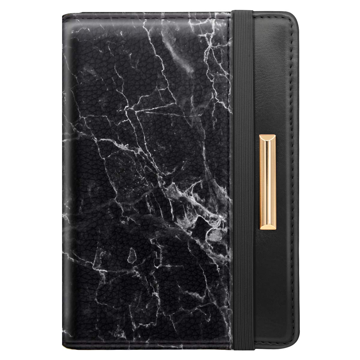 Coco Rossi Passport Holder Cover RFID Cute Slim Travel Wallet Women