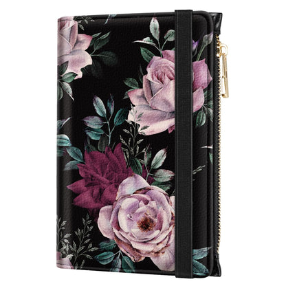 Passport Holder for Travel, RFID Blocking Passport Cover for Women Zipper