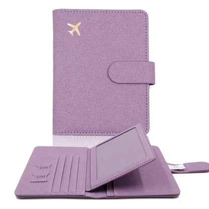 Melsbrinna Rfid Passport Holder for Travel women/Men, Cute Passport Wallet Rfid Blocking Card Slots, Rfid Passport Cover/CaseTravel Wallet, Passport Book Holder (1, Green)