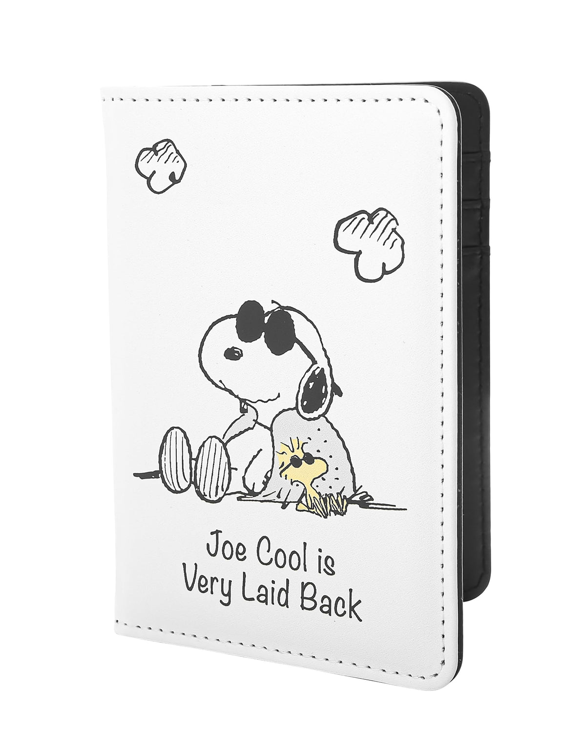 Peanuts Woodstock and Snoopy Passport Cover Official License (Blue)