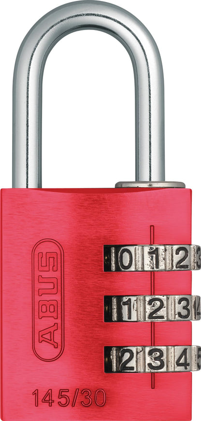 ABUS 145/30 Non-TSA Combination Lock for Hard Cases, Luggage, Resettable