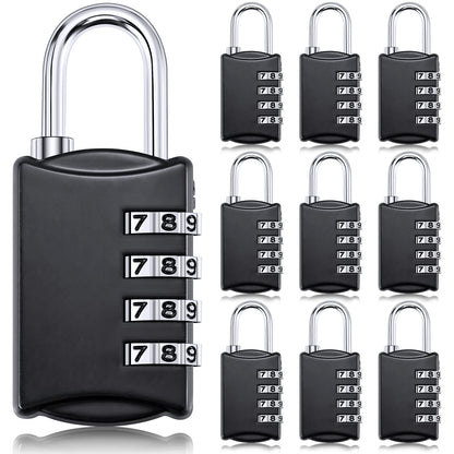 Moxweyeni 20 Pcs 4 Digit Combination Locks Small Combo for Luggage