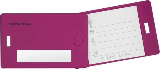 Travelon Travelon Set Of 4 Assorted Color Luggage Tags Luggage Tags, Assorted