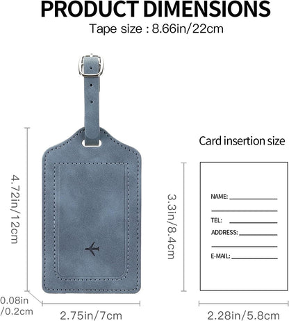 RNIEGA 2 Set Passport Covers Holder for Travel Leather Rfid Passport Wallets Holder for Mr and Mrs