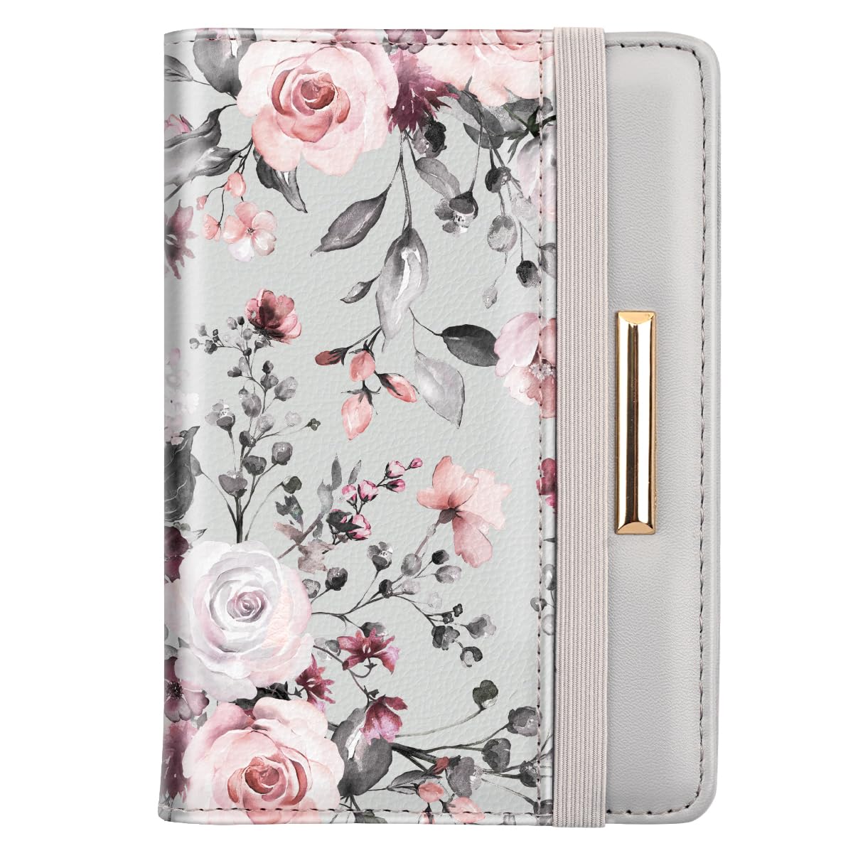 Coco Rossi Passport Holder Cover RFID Cute Slim Travel Wallet Women