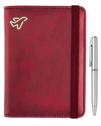 WALNEW Passport Holder for Travel, RFID Passport Wallet, Travel Essentials