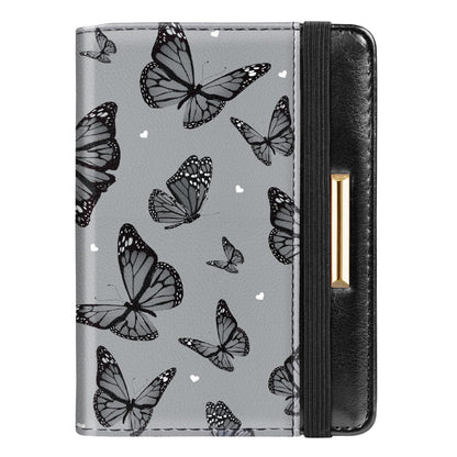 Coco Rossi Passport Holder Cover RFID Cute Slim Travel Wallet Women