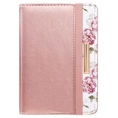 Coco Rossi Passport Holder Cover RFID Cute Slim Travel Wallet Women