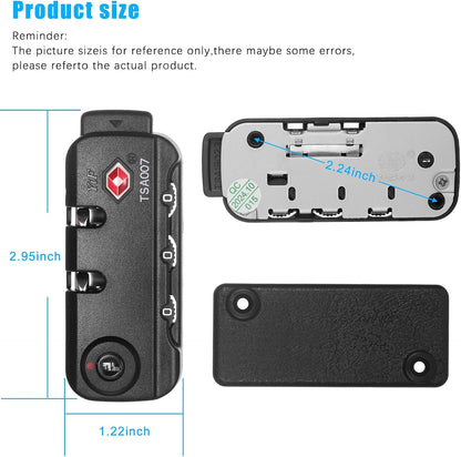 TSA Approved Combination Lock, 2 PCS