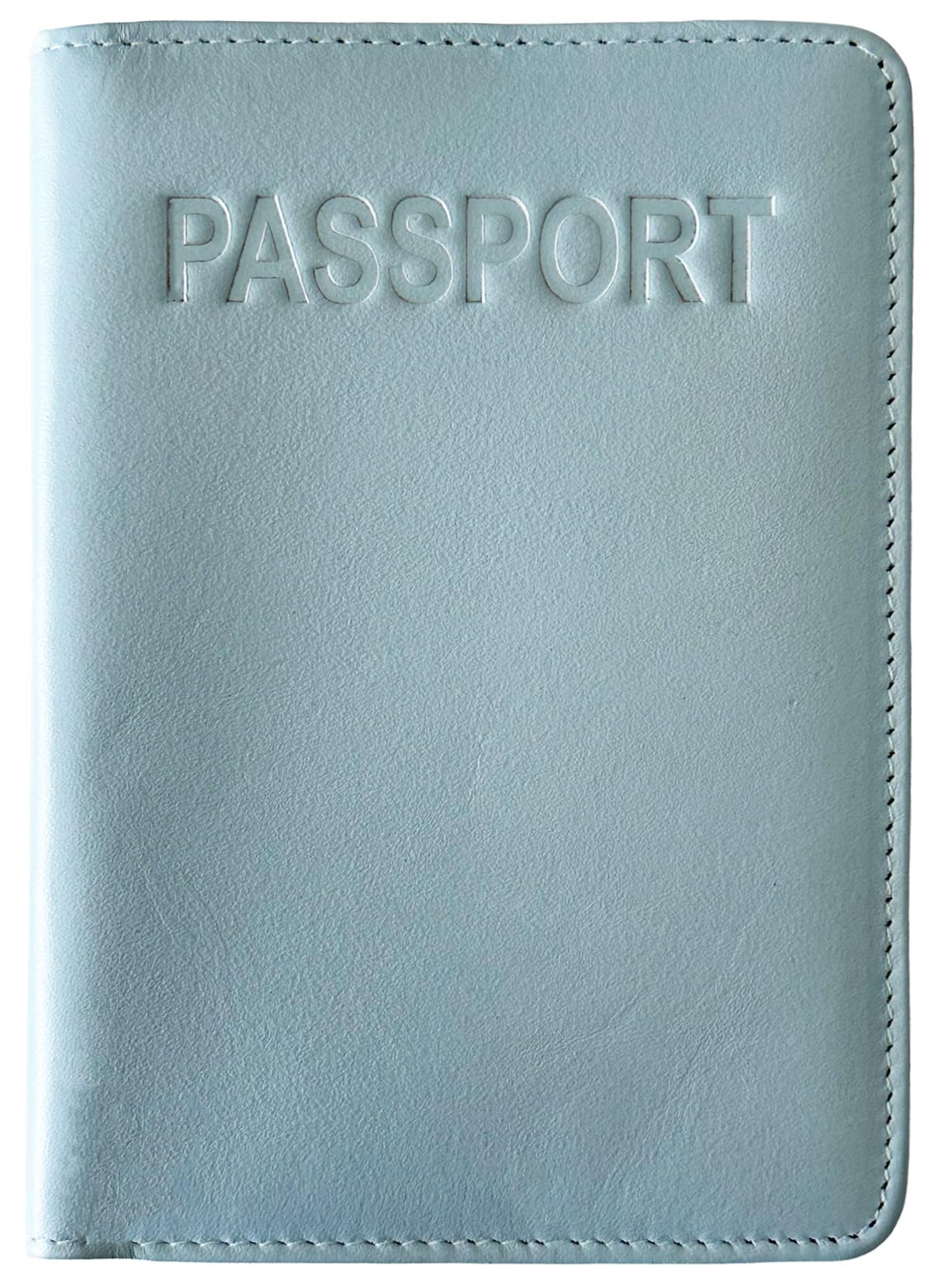 Antique Saddle Genuine Leather RFID Passport Cover