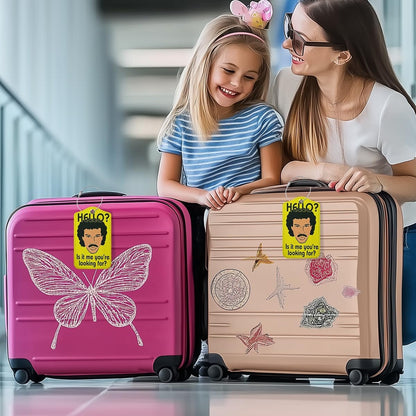 Funny Luggage Tag, Quotes Suitcase Tags with Privacy Flap Metal Loop