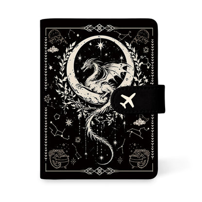 Game Passport Holder for Travel Essentials, Gamer RFID Blocking Wallet Case