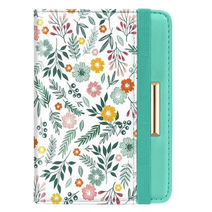 Coco Rossi Passport Holder Cover RFID Cute Slim Travel Wallet Women