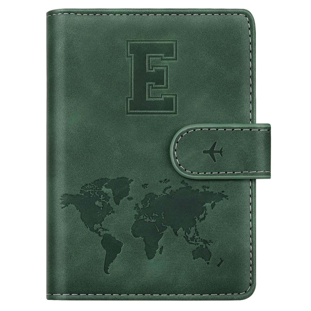 Passport Holder Cover Initial Letter A-Z Travel Wallet Personalized