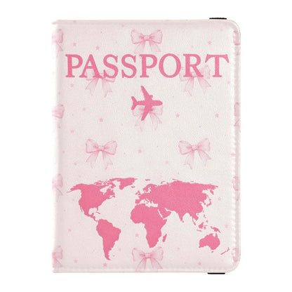 ALAZA Passport Holder, USA Leopard Passport Cover Travel Wallet with Credit Card Slots Rfid Wallet Waterproof Documents Organizer Women Men