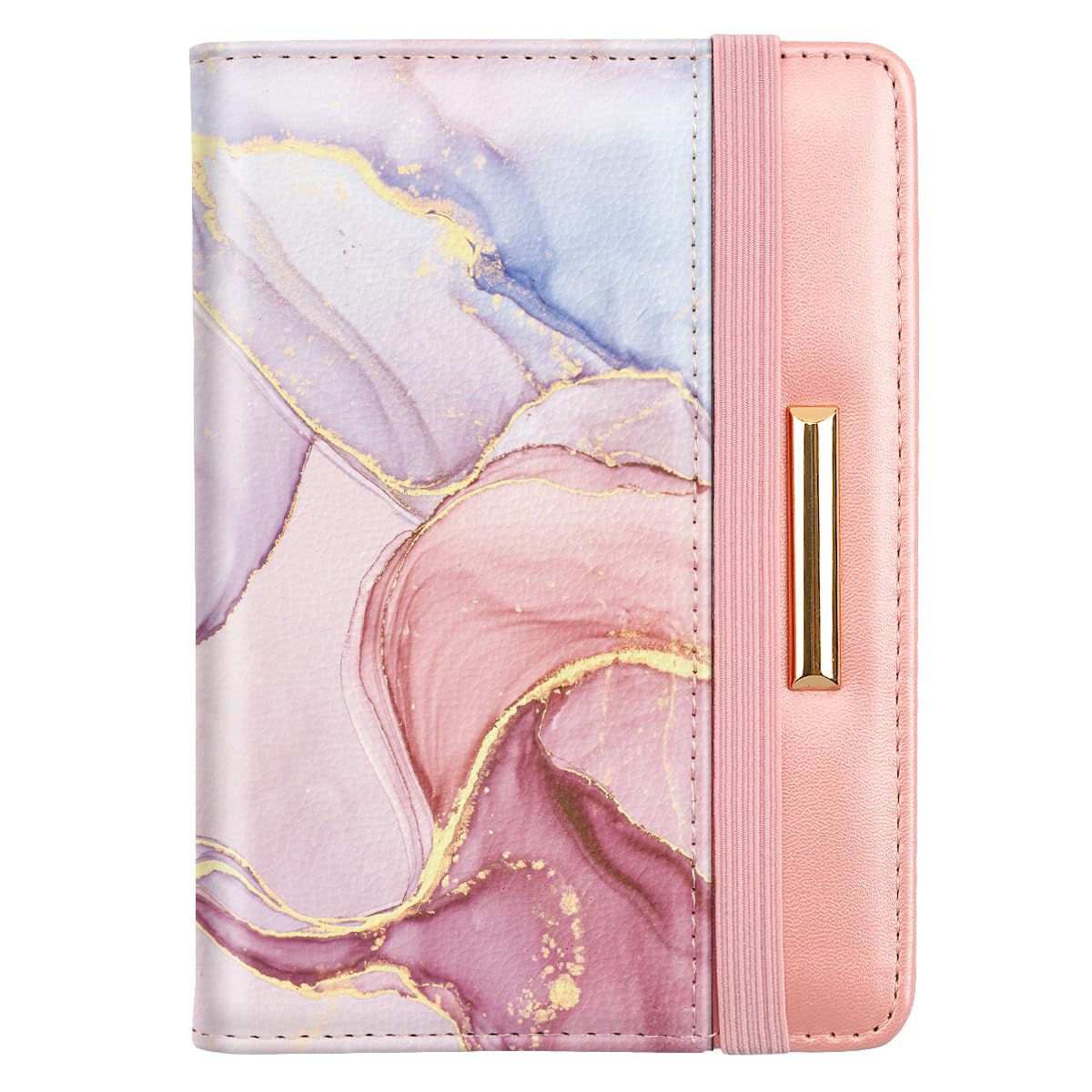 Coco Rossi Passport Holder Cover RFID Cute Slim Travel Wallet Women