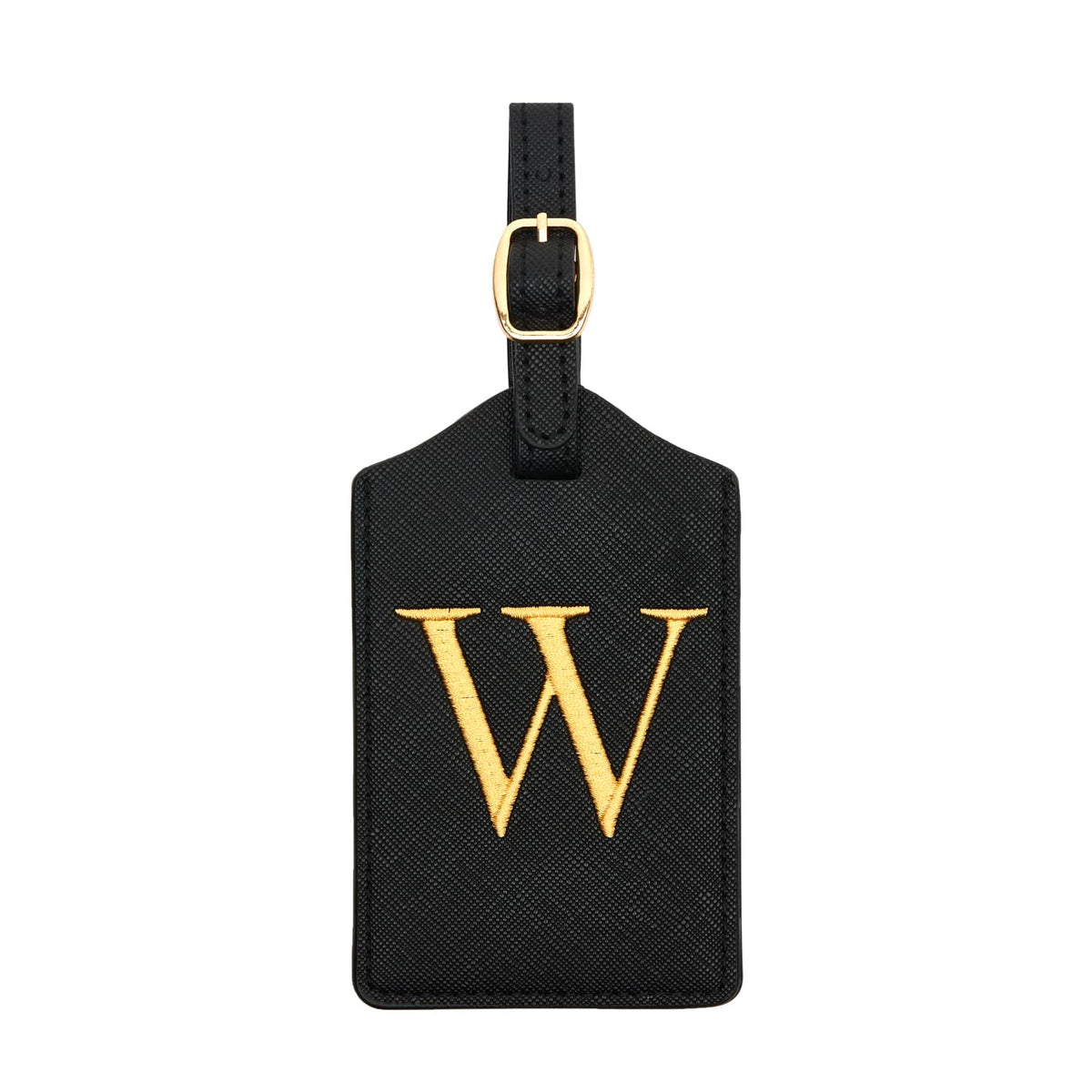 Luggage Tag PU Leather for Suitcase Baggage Handbag Travel Bag Label Suitcase Tag Suitcase Label Tag w. Name Card & Privacy Cover (E)