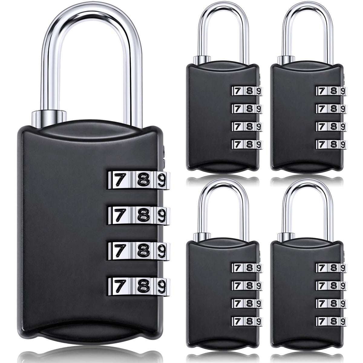 Moxweyeni 20 Pcs 4 Digit Combination Locks Small Combo for Luggage