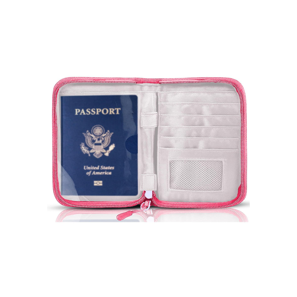 Passport Holder for Travel, RFID Blocking Wallet for Couples Men and Family