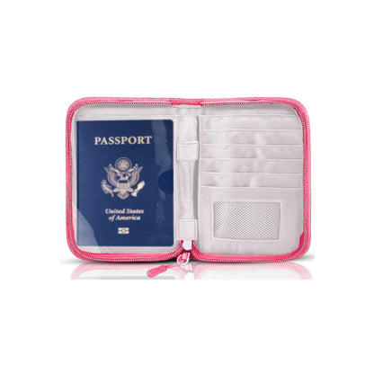Passport Holder for Travel, RFID Blocking Wallet for Couples Men and Family