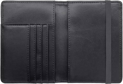 Coco Rossi Passport Holder Cover RFID Cute Slim Travel Wallet Women