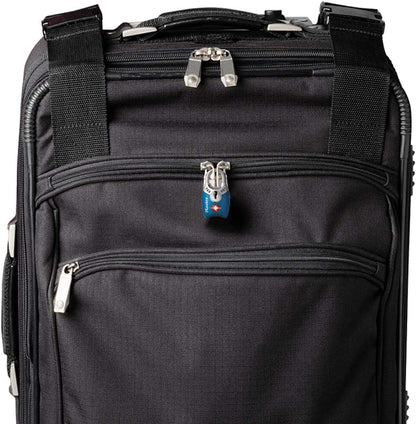 Master Lock 4689Q TSA Approved Luggage Lock, 4 Pack, Colors May Vary