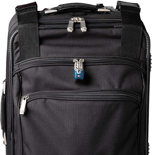 Master Lock 4689Q TSA Approved Luggage Lock, 4 Pack, Colors May Vary
