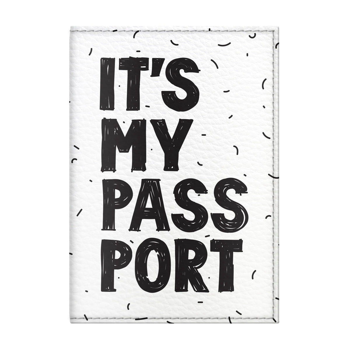 Passport Cover for Kids, Women and Men, Cute Travel Passport Holder (Tourist Pattern)