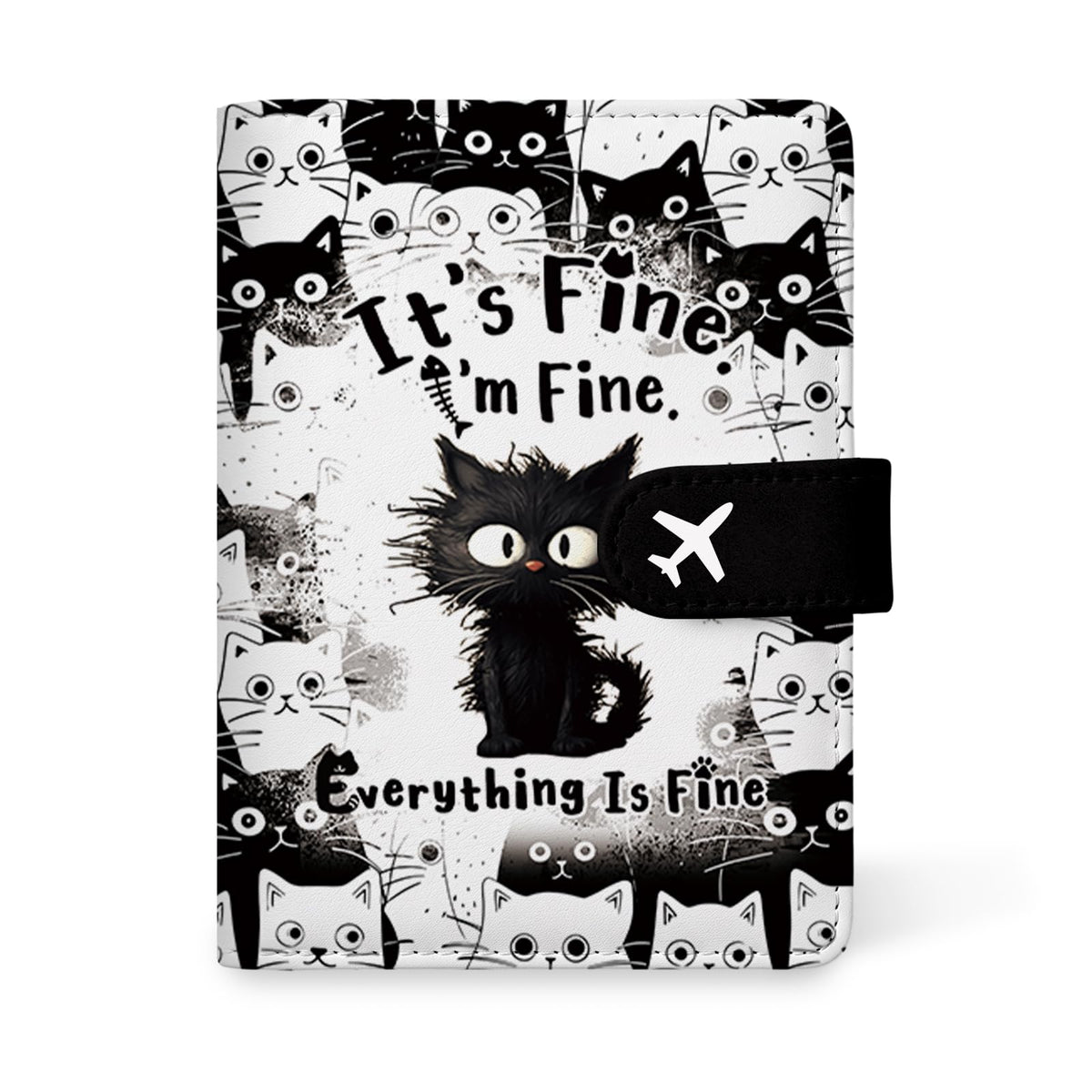 Game Passport Holder for Travel Essentials, Gamer RFID Blocking Wallet Case