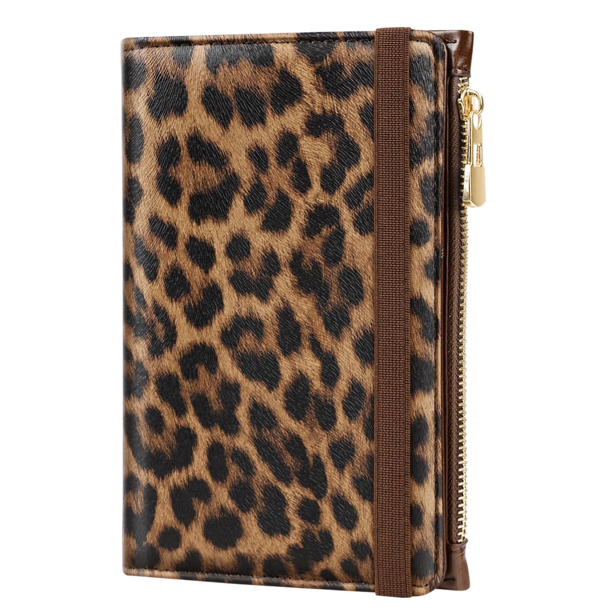 Passport Holder for Travel, RFID Blocking Passport Cover for Women Zipper