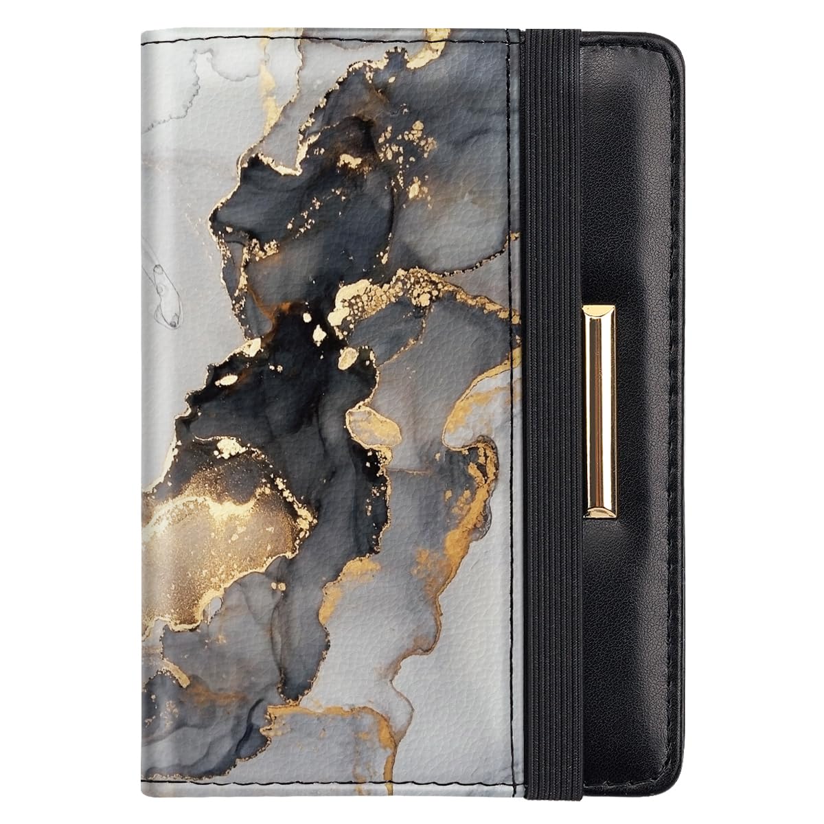 Coco Rossi Passport Holder Cover RFID Cute Slim Travel Wallet Women