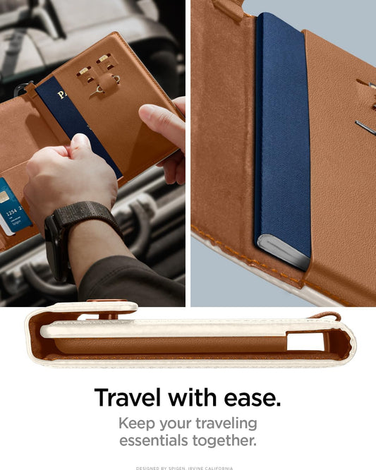 Spigen Life Passport Card Cover Holder, RFID Blocking