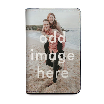 Personalized Passport Holder - Custom Vegan Leather RFID Passport Cover