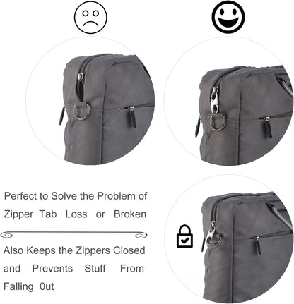 Zpsolution Zipper Clips Anti Theft, Zipper Locks for Backpacks, Purses