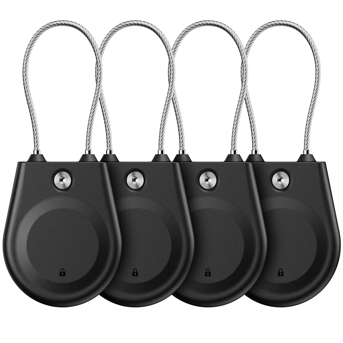 for AirTag Holder (1st & 2nd Generation) Airtag Lock Case with Wire Cable
