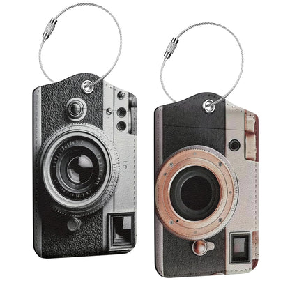 Funny Luggage Tag, Quotes Suitcase Tags with Privacy Flap Metal Loop