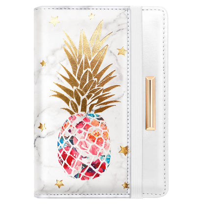 Coco Rossi Passport Holder Cover RFID Cute Slim Travel Wallet Women
