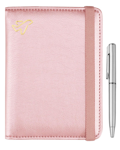 WALNEW Passport Holder for Travel, RFID Passport Wallet, Travel Essentials