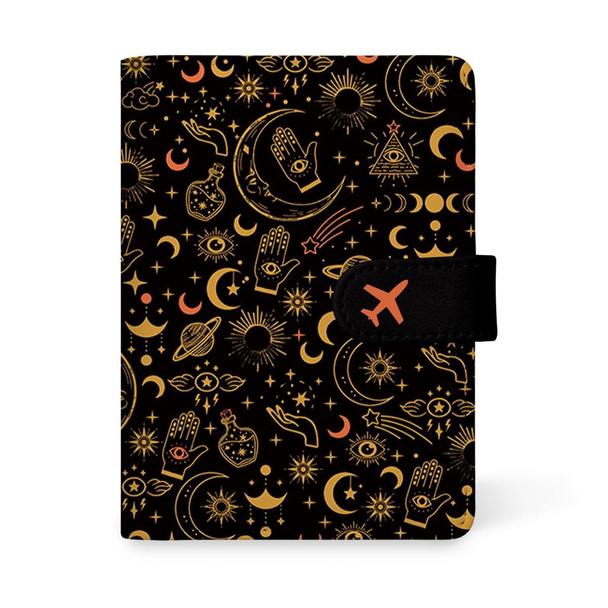 Game Passport Holder for Travel Essentials, Gamer RFID Blocking Wallet Case
