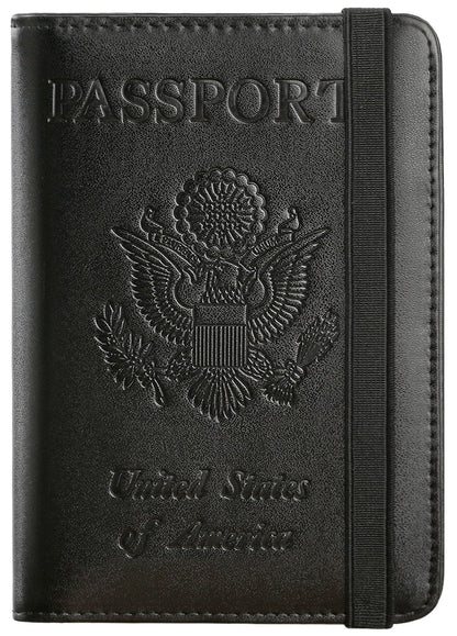 Airtag Passport Holder, Travel Essentials, Passport Cover, RFID Wallet