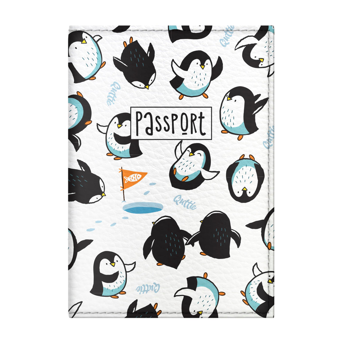 Passport Cover for Kids, Women and Men, Cute Travel Passport Holder (Tourist Pattern)