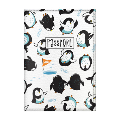 Passport Cover for Kids, Women and Men, Cute Travel Passport Holder (Tourist Pattern)