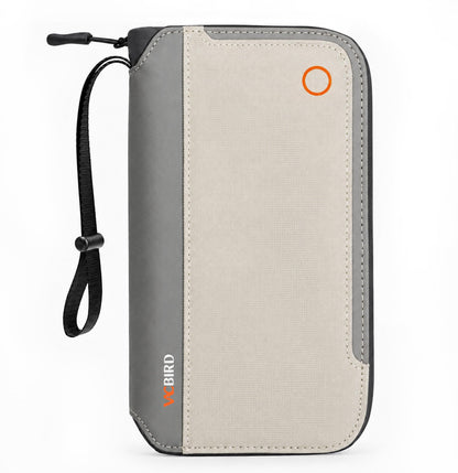 Vacbird Family Passport Holder, RFID Travel Wallet with Magnetic Pocket