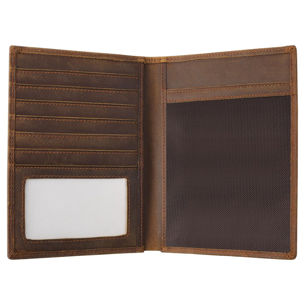 Jack&Chris Leather Passport Holder, Handmade Passport cover, Travel Wallet Cover Case for Men and Women, Leather Travel Documents Organizer Protector, JC107