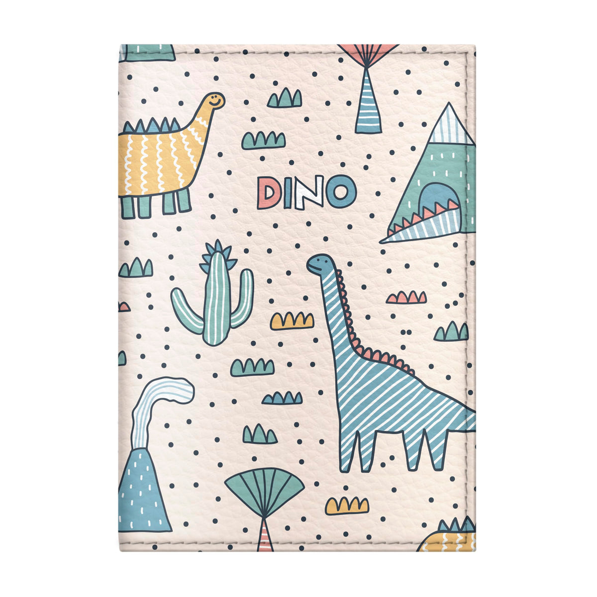 Passport Cover for Kids, Women and Men, Cute Travel Passport Holder (Tourist Pattern)