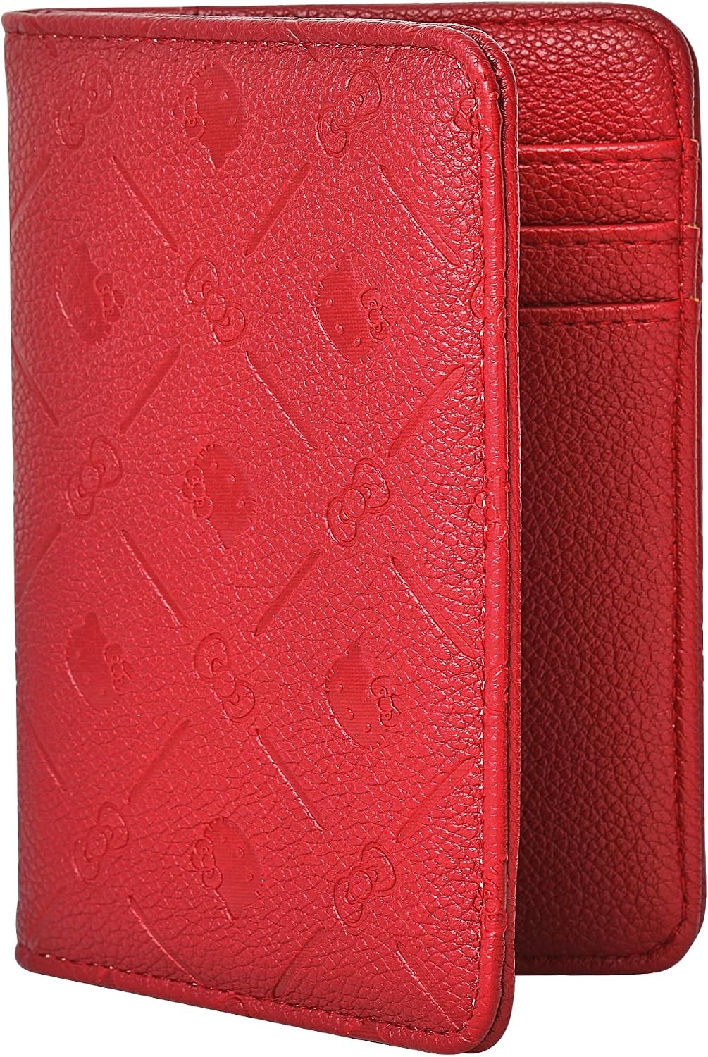 Hello Kitty Passport Holder for Travel Official License, Black Passport