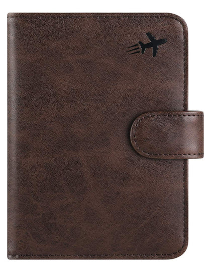 Airtag Passport Holder Cover Wallet RFID Blocking, Travel Essentials
