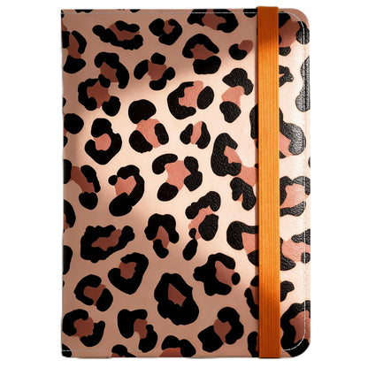Passport Holder Featuring Delicate Pink and White Blooms PU Leather Travel Document Wallet Feminine Passport Cover for Women 5.9 x 4.3 Inches
