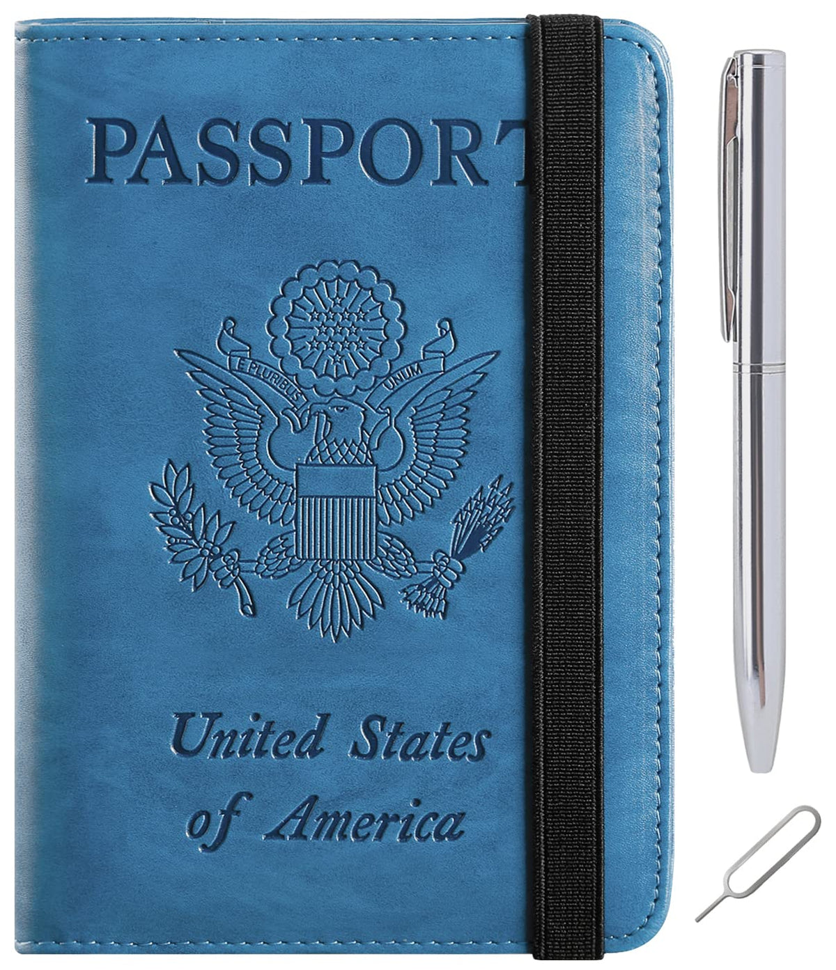 Airtag Passport Holder, Travel Essentials, Passport Cover, RFID Wallet