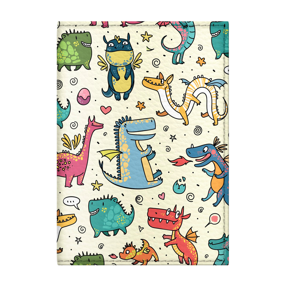 Passport Cover for Kids, Women and Men, Cute Travel Passport Holder (Tourist Pattern)